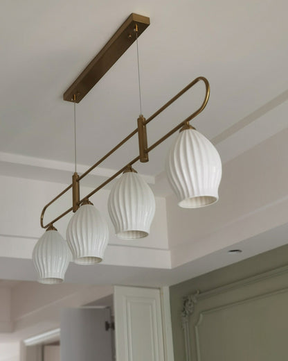 Diff Ceramic Flower Chandelier-DF2121