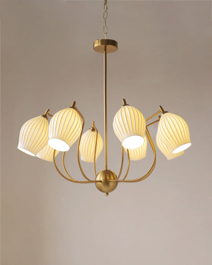 Diff Ceramic Flower Chandelier-DF2121