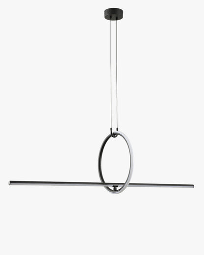Diff Circle Linear Pendant Light-DF2122