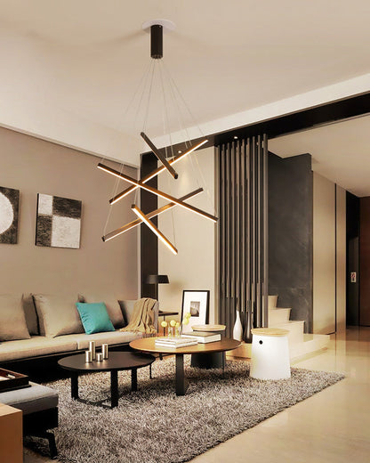 Diff Custom Multi Light Sticks LED Chandelier-DF2125