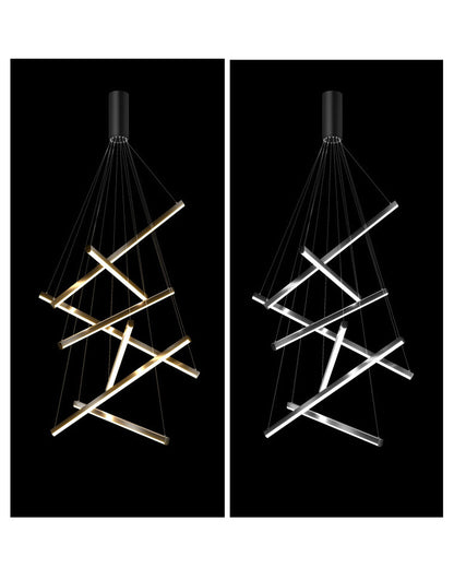 Diff Custom Multi Light Sticks LED Chandelier-DF2125