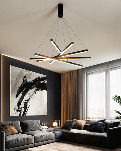 Diff Custom Multi Light Sticks LED Chandelier-DF2125