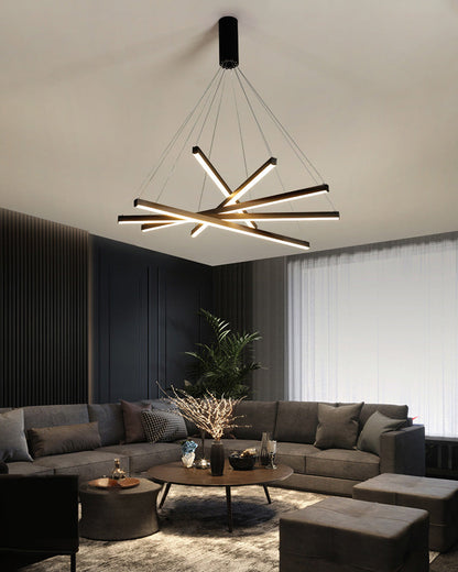 Diff Custom Multi Light Sticks LED Chandelier-DF2125