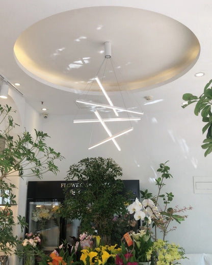Diff Custom Multi Light Sticks LED Chandelier-DF2125