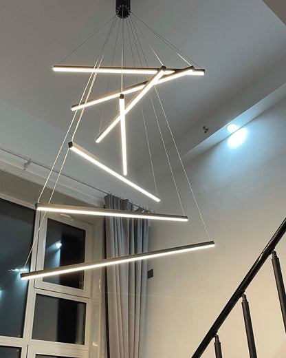 Diff Custom Multi Light Sticks LED Chandelier-DF2125