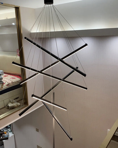 Diff Custom Multi Light Sticks LED Chandelier-DF2125