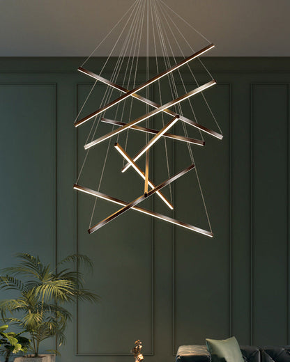 Diff Custom Multi Light Sticks LED Chandelier-DF2125
