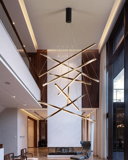 Diff Custom Multi Light Sticks LED Chandelier-DF2125