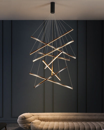 Diff Custom Multi Light Sticks LED Chandelier-DF2125