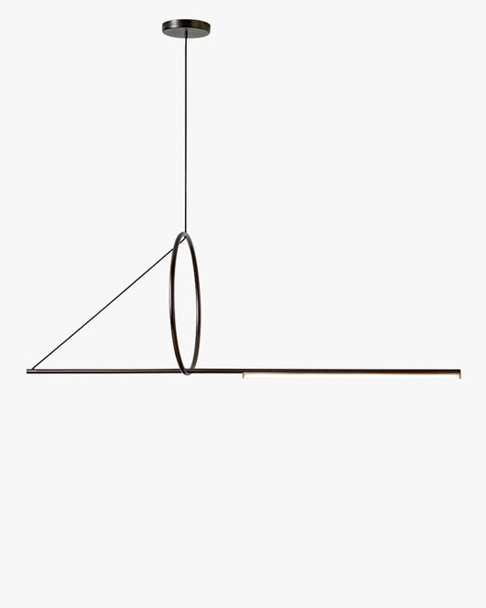 Diff Offset Linear Pendant Light-DF2135