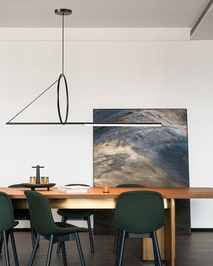 Diff Offset Linear Pendant Light-DF2135