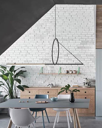 Diff Offset Linear Pendant Light-DF2135