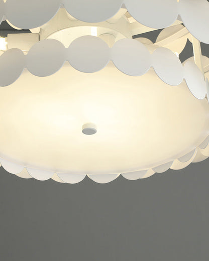 Diff Black/Blue Round Chandelier-DF2140