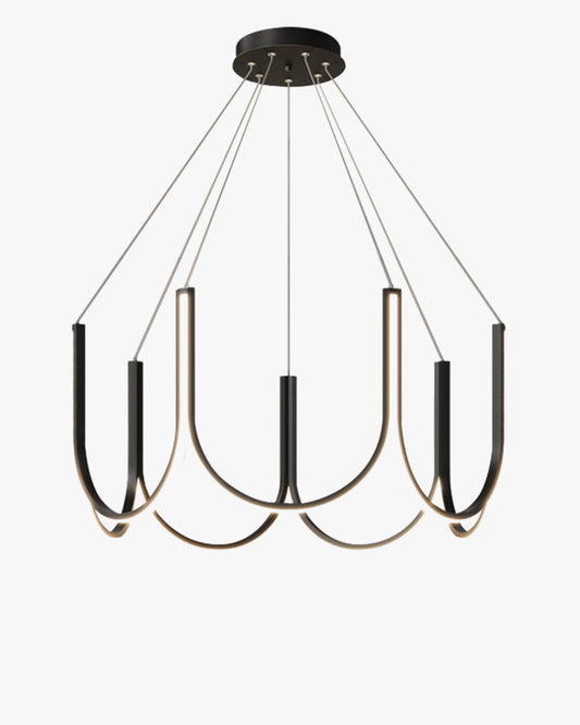 Diff Minimal U-shaped Round chandelier-DF2143