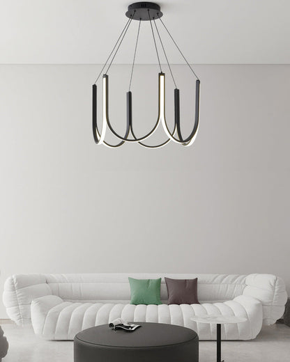 Diff Minimal U-shaped Round chandelier-DF2143