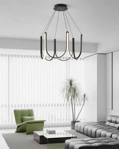 Diff Minimal U-shaped Round chandelier-DF2143