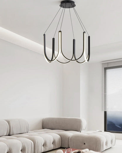 Diff Minimal U-shaped Round chandelier-DF2143