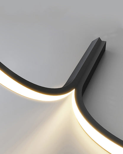 Diff Minimal U-shaped Round chandelier-DF2143