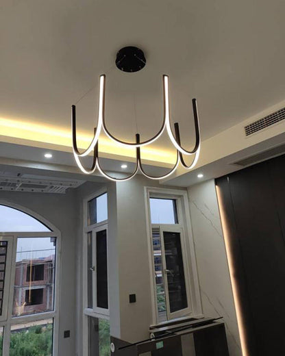 Diff Minimal U-shaped Round chandelier-DF2143