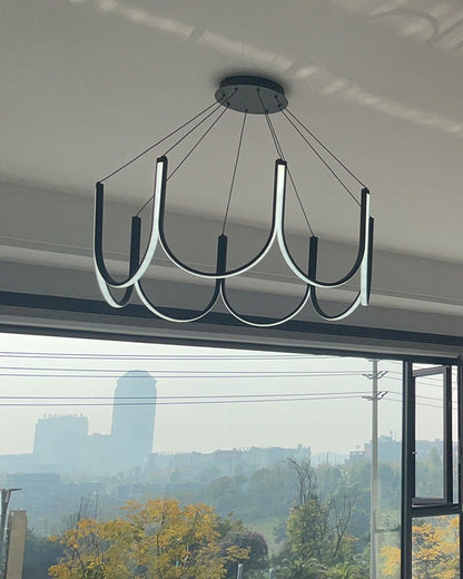 Diff Minimal U-shaped Round chandelier-DF2143