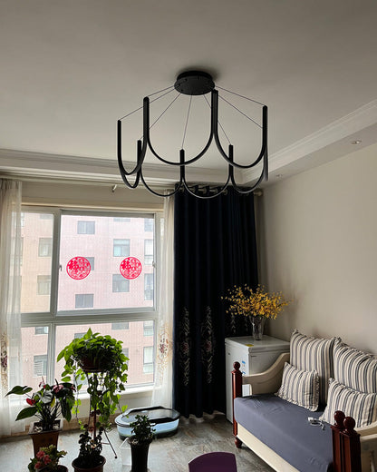 Diff Minimal U-shaped Round chandelier-DF2143