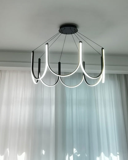 Diff Minimal U-shaped Round chandelier-DF2143