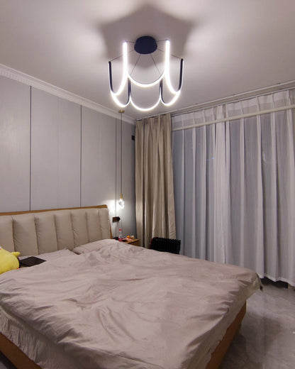Diff Minimal U-shaped Round chandelier-DF2143