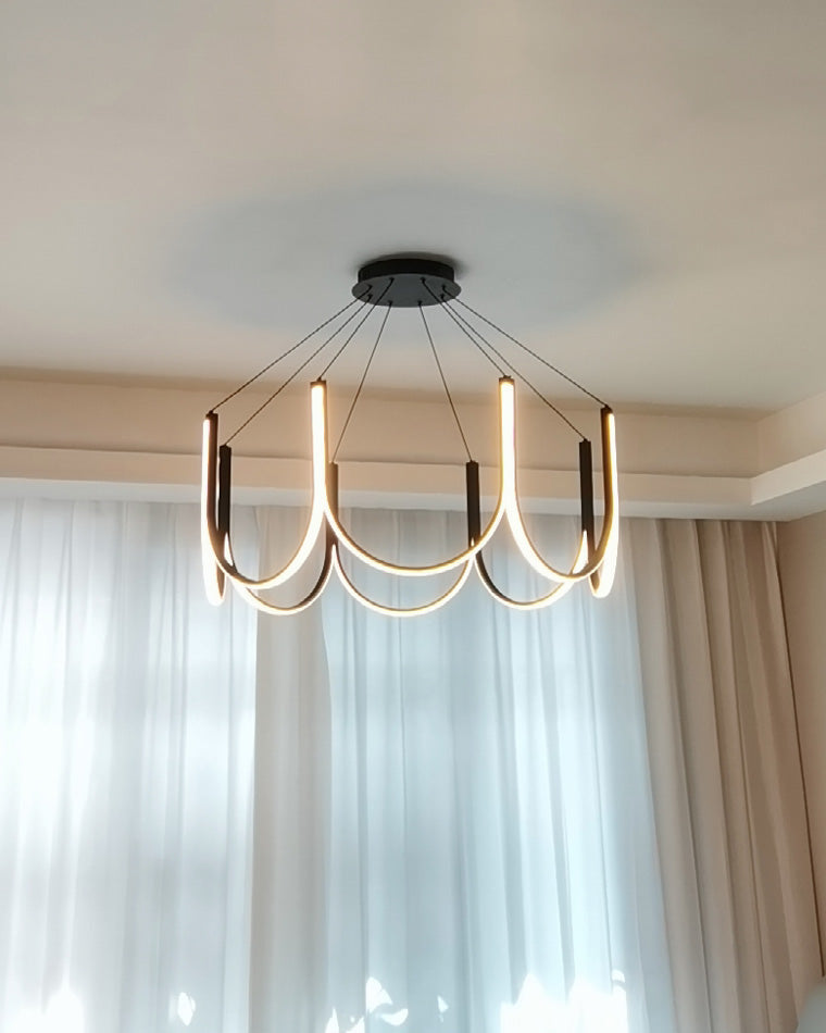 Diff Minimal U-shaped Round chandelier-DF2143