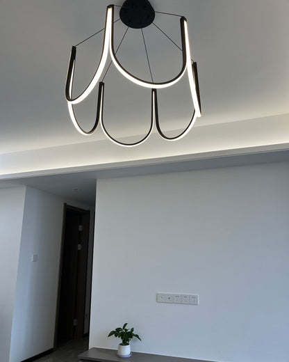 Diff Minimal U-shaped Round chandelier-DF2143