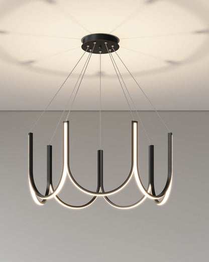 Diff Minimal U-shaped Round chandelier-DF2143