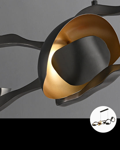 Diff Masculine Sculptural Chandelier-DF2148