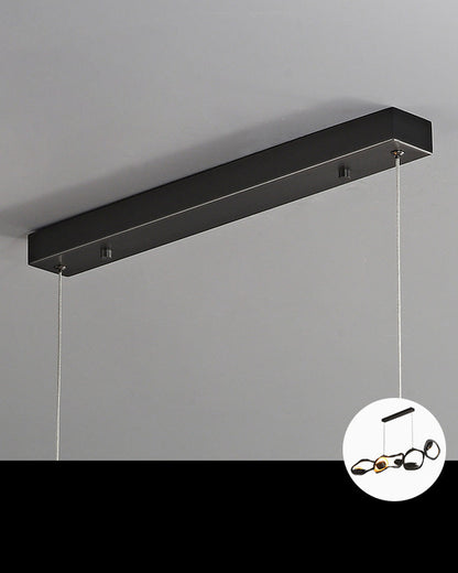 Diff Masculine Sculptural Chandelier-DF2148