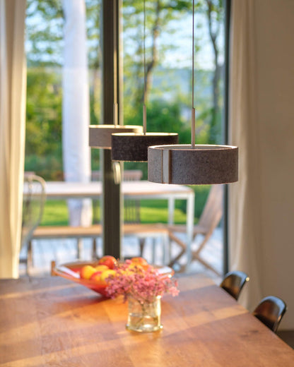 Diff Drum Felt Pendant Light-DF2149