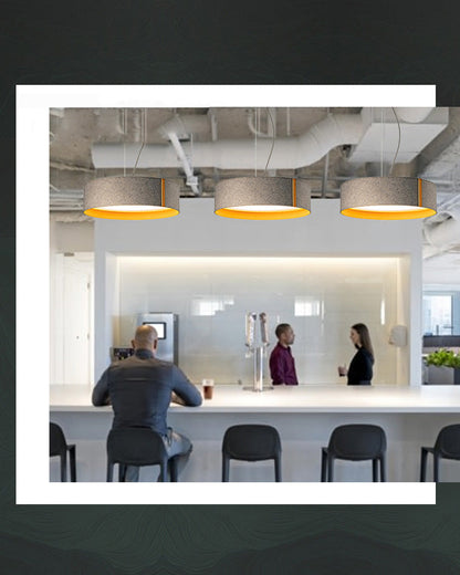 Diff Drum Felt Pendant Light-DF2149