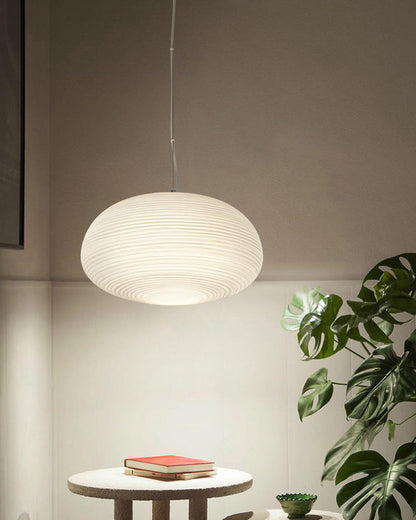 Diff Lantern Blown Glass Pendant Light-DF2151