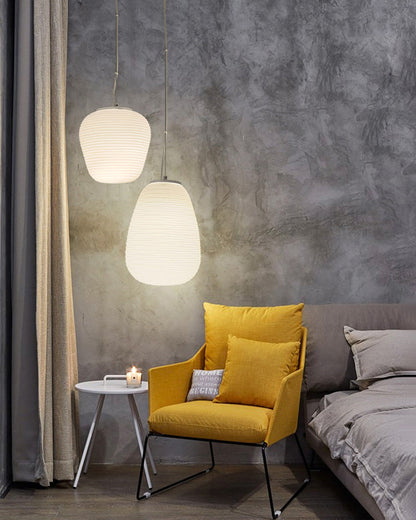 Diff Lantern Blown Glass Pendant Light-DF2151