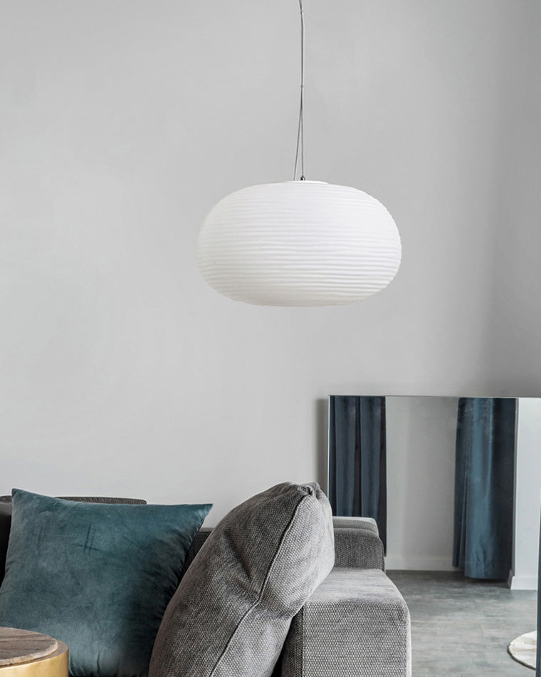 Diff Lantern Blown Glass Pendant Light-DF2151