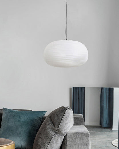 Diff Lantern Blown Glass Pendant Light-DF2151
