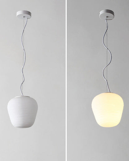 Diff Lantern Blown Glass Pendant Light-DF2151