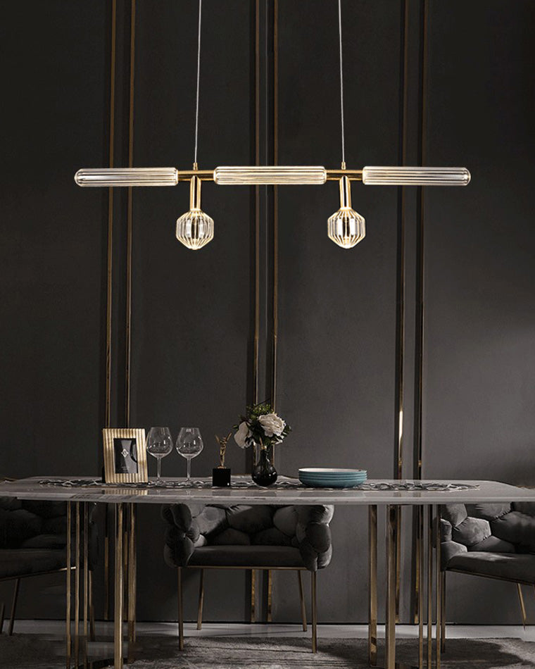 Diff Cypher Vertical/Horizontal Glass Pendant light-DF2153