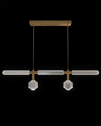 Diff Cypher Vertical/Horizontal Glass Pendant light-DF2153