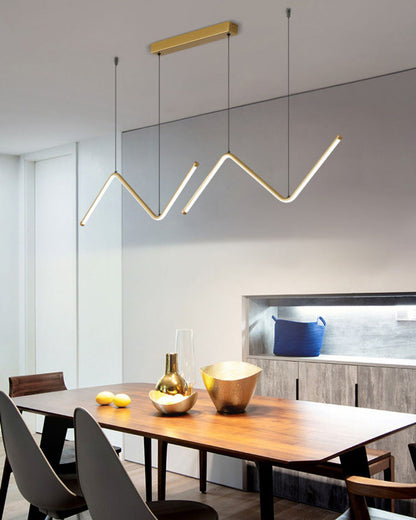 Diff ZigZag LED Kitchen Pendant Light-DF2154