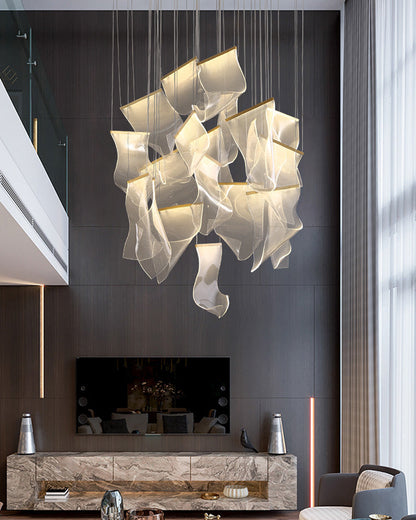 Diff Breeze Dimmable Acrylic Chandelier-DF2158