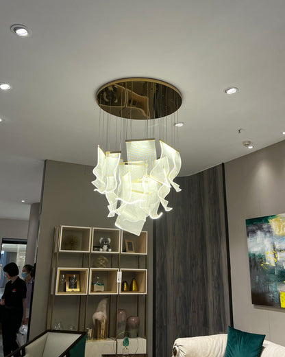 Diff Breeze Dimmable Acrylic Chandelier-DF2158