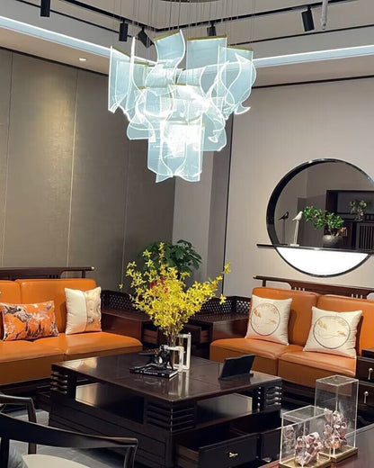 Diff Breeze Dimmable Acrylic Chandelier-DF2158