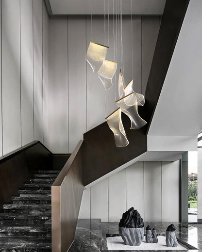 Diff Breeze Dimmable Acrylic Chandelier-DF2158