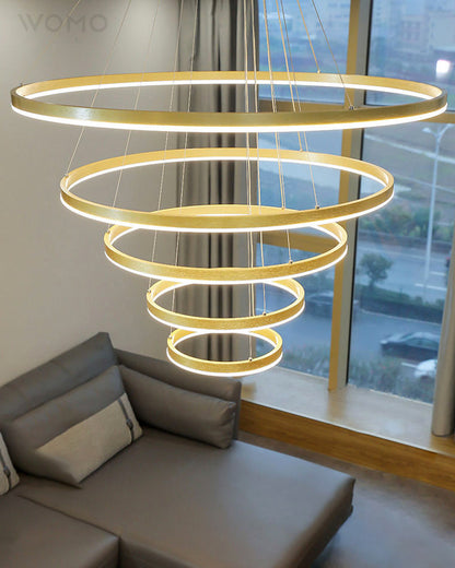 Diff Tiered Ring Chandelier-DF2159