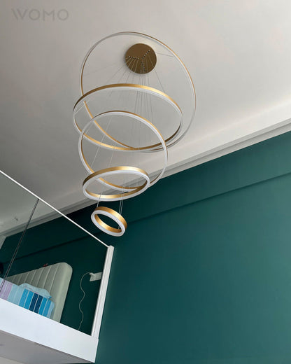 Diff Tiered Ring Chandelier-DF2159