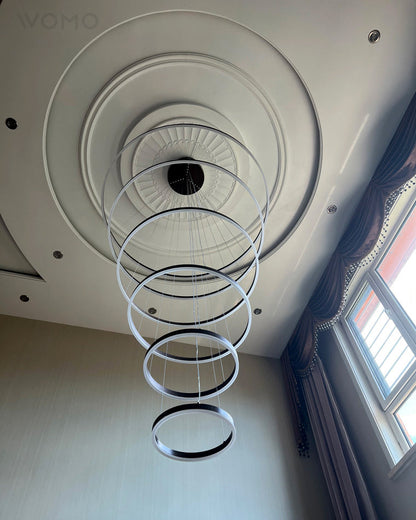 Diff Tiered Ring Chandelier-DF2159