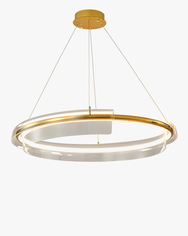 Diff Gold Circular Led Chandelier-DF2165